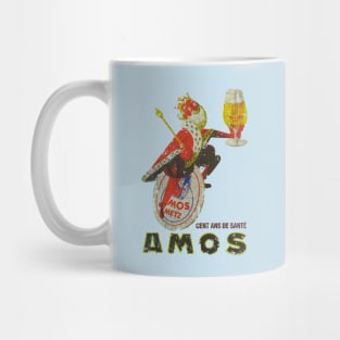 Brasserie Amos Metz Brand Beer Vintage Mug